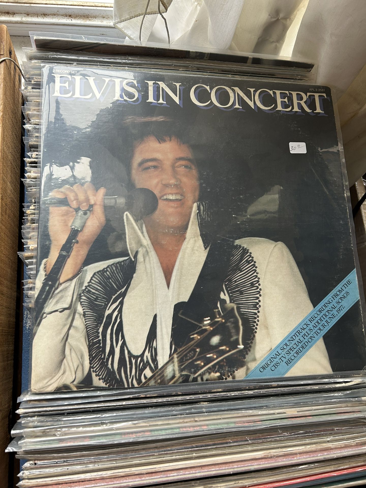 Elvis in concert lp