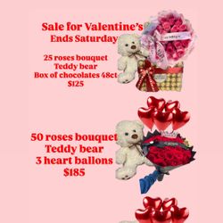 Bouquet For Valentine Day 