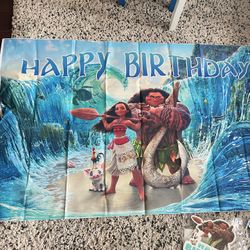 Moana Themed Birthday Party Supplies 