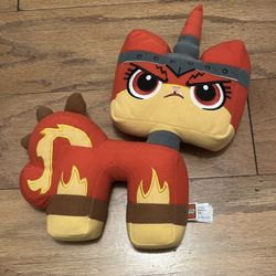 The Lego Movie 2 Warner Bros Angry Kitty Plush  Manhattan Toy Stuffed Animal