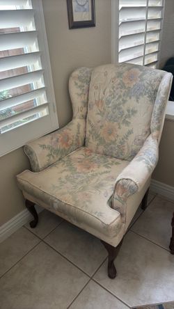 FREE wingback chair.