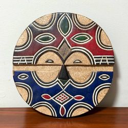 Authentic African Handcrafted Congo Teke Mask