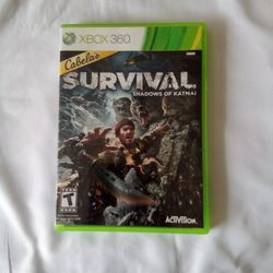 CABELAS SURVIVAL SHADOWS OF KATMAI  XBOX 360