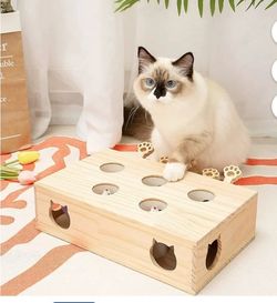 Cat toy whack-a-mole