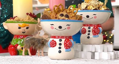 Temp-tations Special Edition Seasonal Set of (2) 10oz Character Bowls