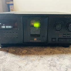 Sony 300cd Mega Storage Cd Player