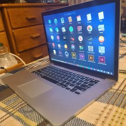 15 inch Apple Macbook Pro Retina With Intel Core i7  Processor With Programs 