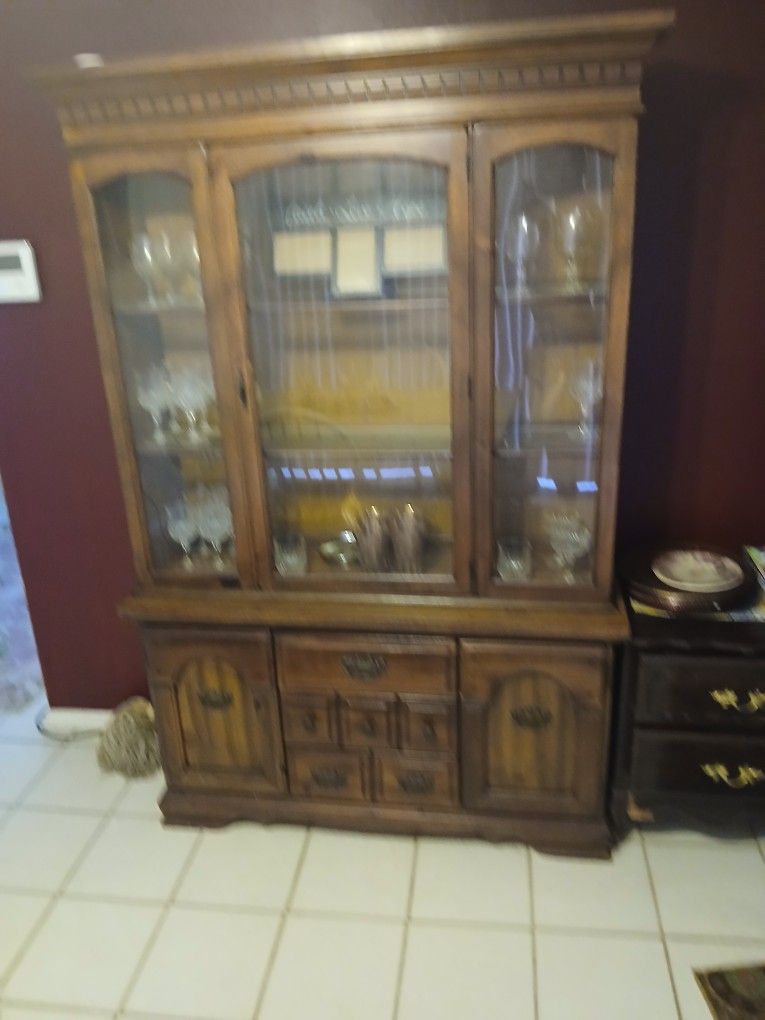Antique China Cabinet