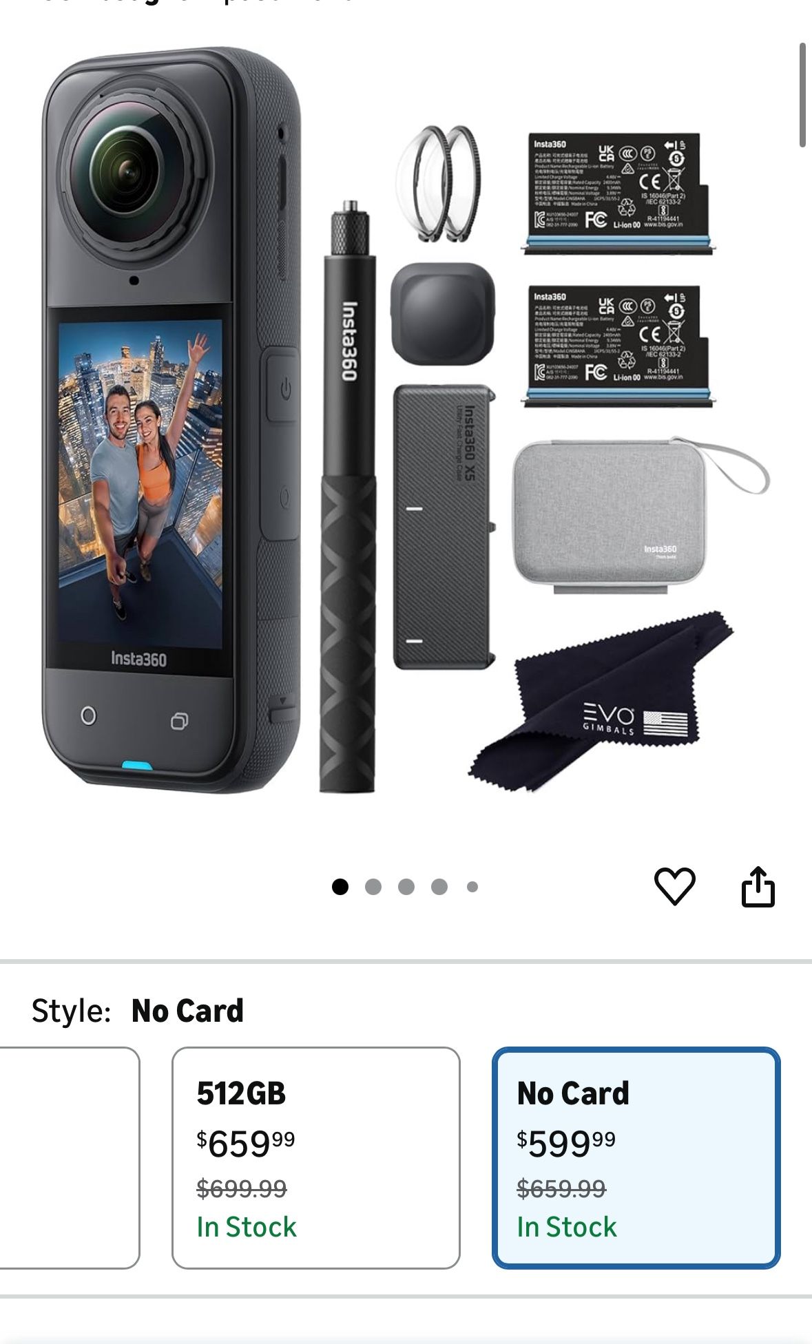 Insta360 X5 8K 360 Action Cam BUNDLE!!!