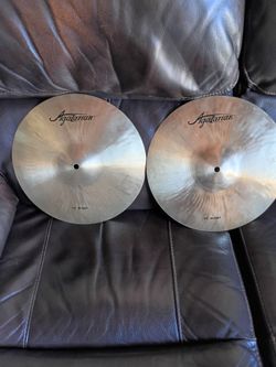 13" hi hats (1pr.)
