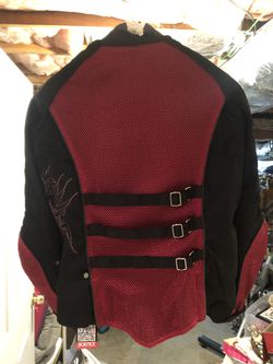 Woman’s motorcycle riding jacket