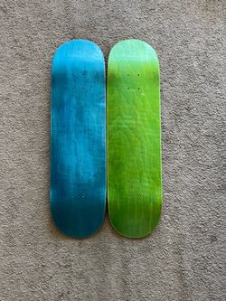 Blank skateboard decks