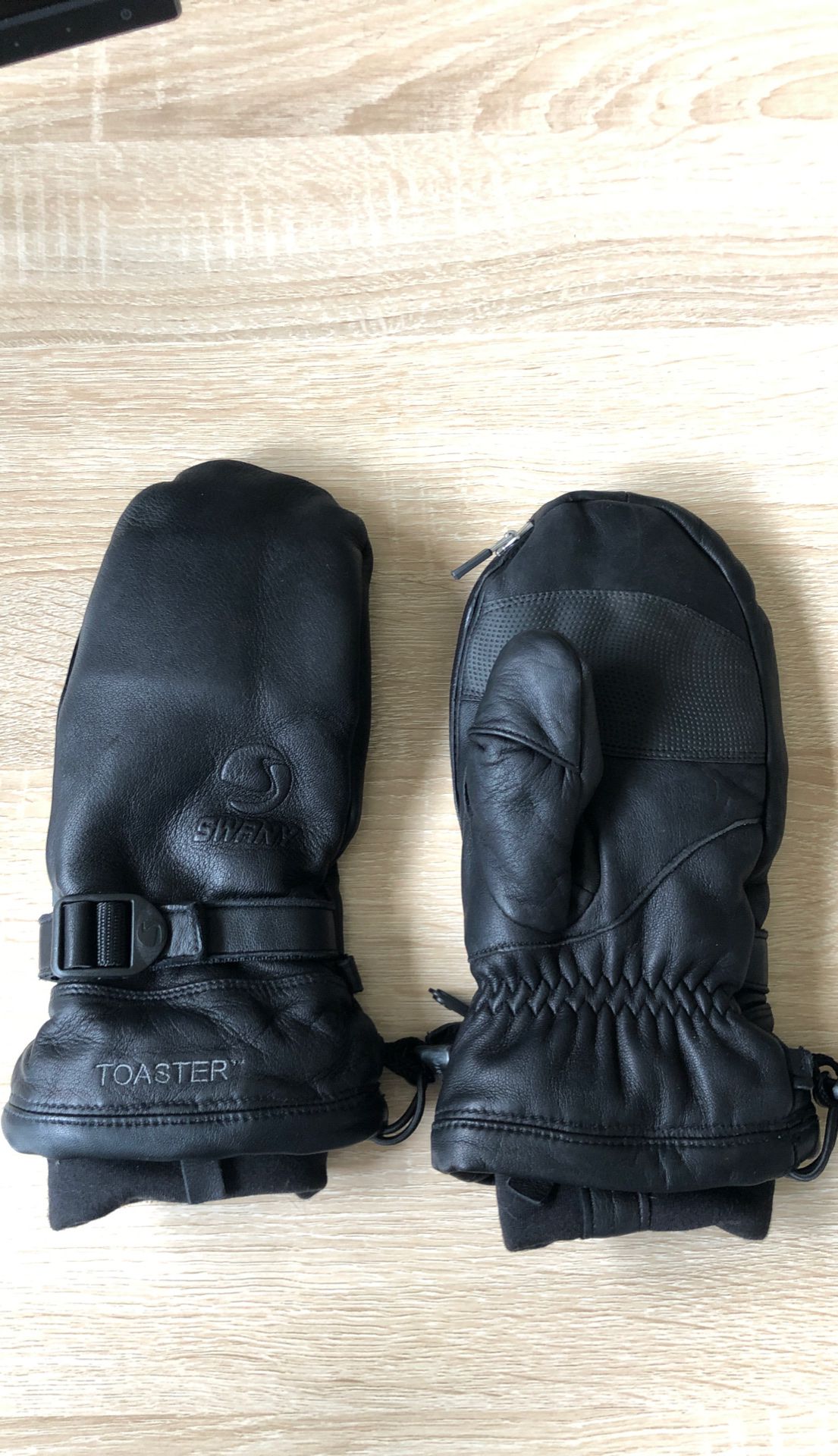 New Leather Ski Gloves