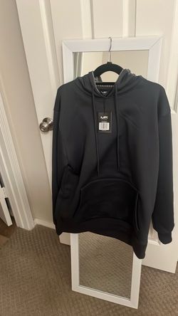 Mark Russo Grey  Hooded pullover size L unisex