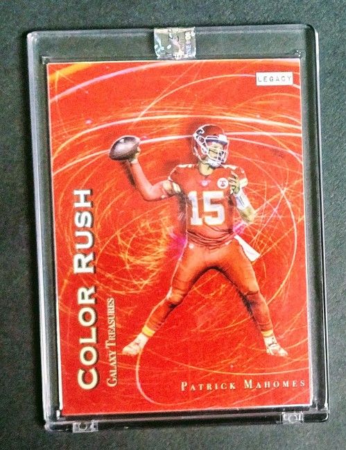 2019 Patrick Mahomes Galaxy Treasures Color Rush Refractor - ENCASED for  Sale in Palmyra, NJ - OfferUp