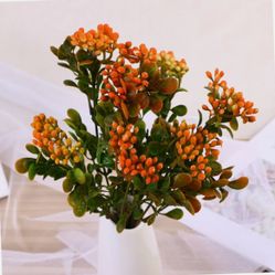 Artificial Lifelike Mini Berries Red Simulation Decorative Fruit