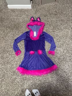 Adult Furry Cheshire Cat Costume small 4-6