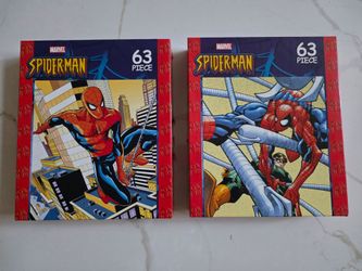 Vintage Spiderman 63 pieces kids puzzles