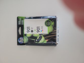 Hp 901 Blavk And Tri Color Cartridges