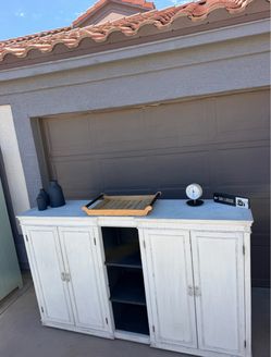 Quality Sturdy Buffet or Credenza or Media Table