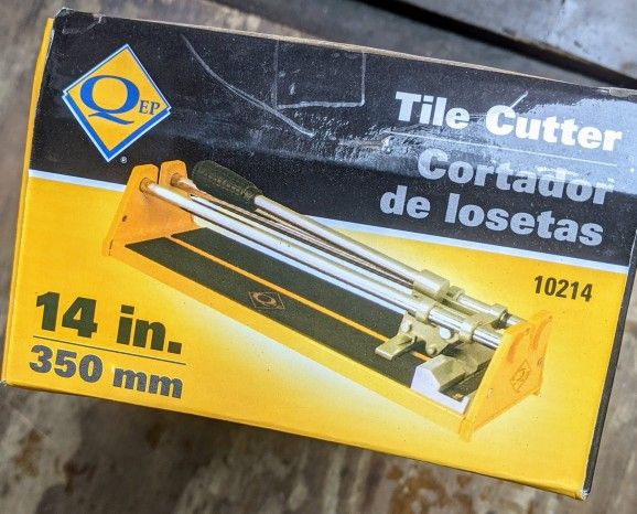 14" Tile cutter