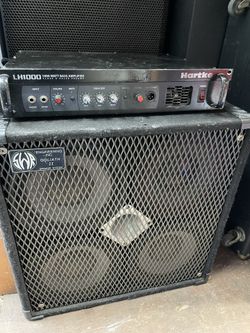 Hartke head and SWR Amp