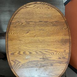 Foldable Italian wooden Side table