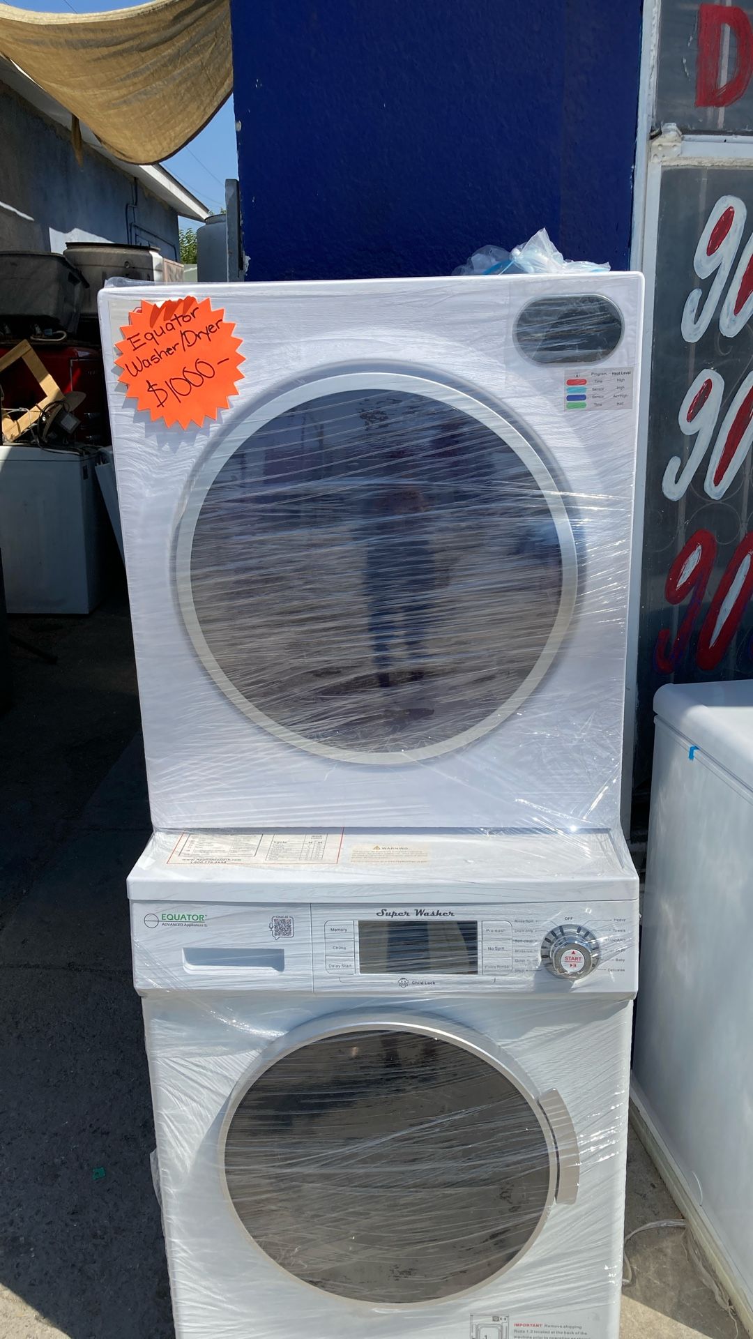 Equater Washer & Dryer Set