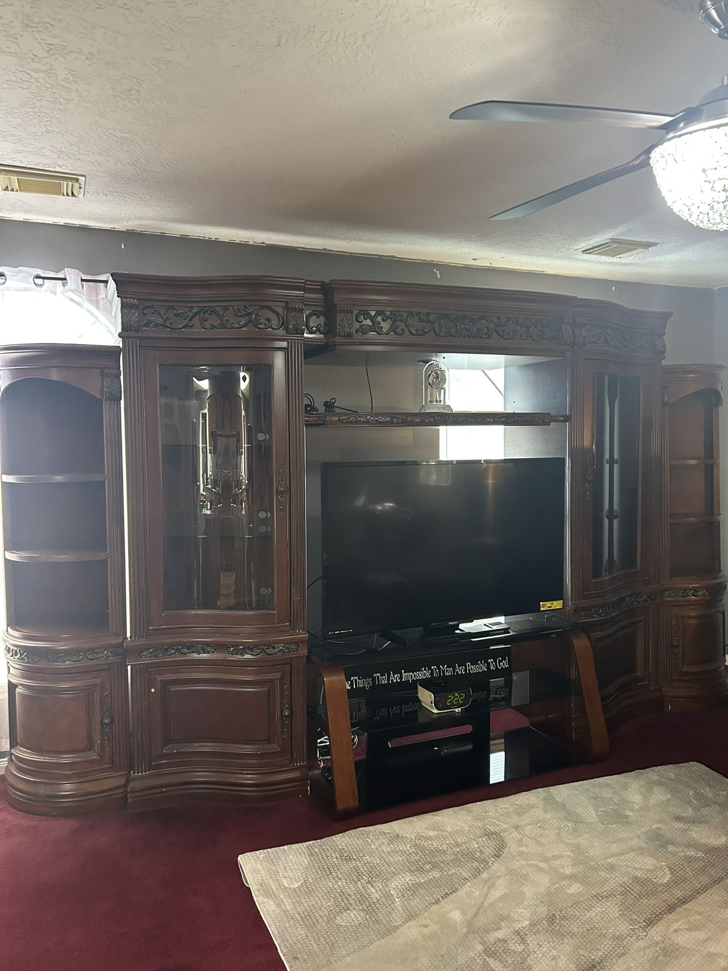Huge Entertainment Center 290/Bingle area $400