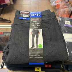 Men’s Kirkland Brushed 5 Pocket Pant