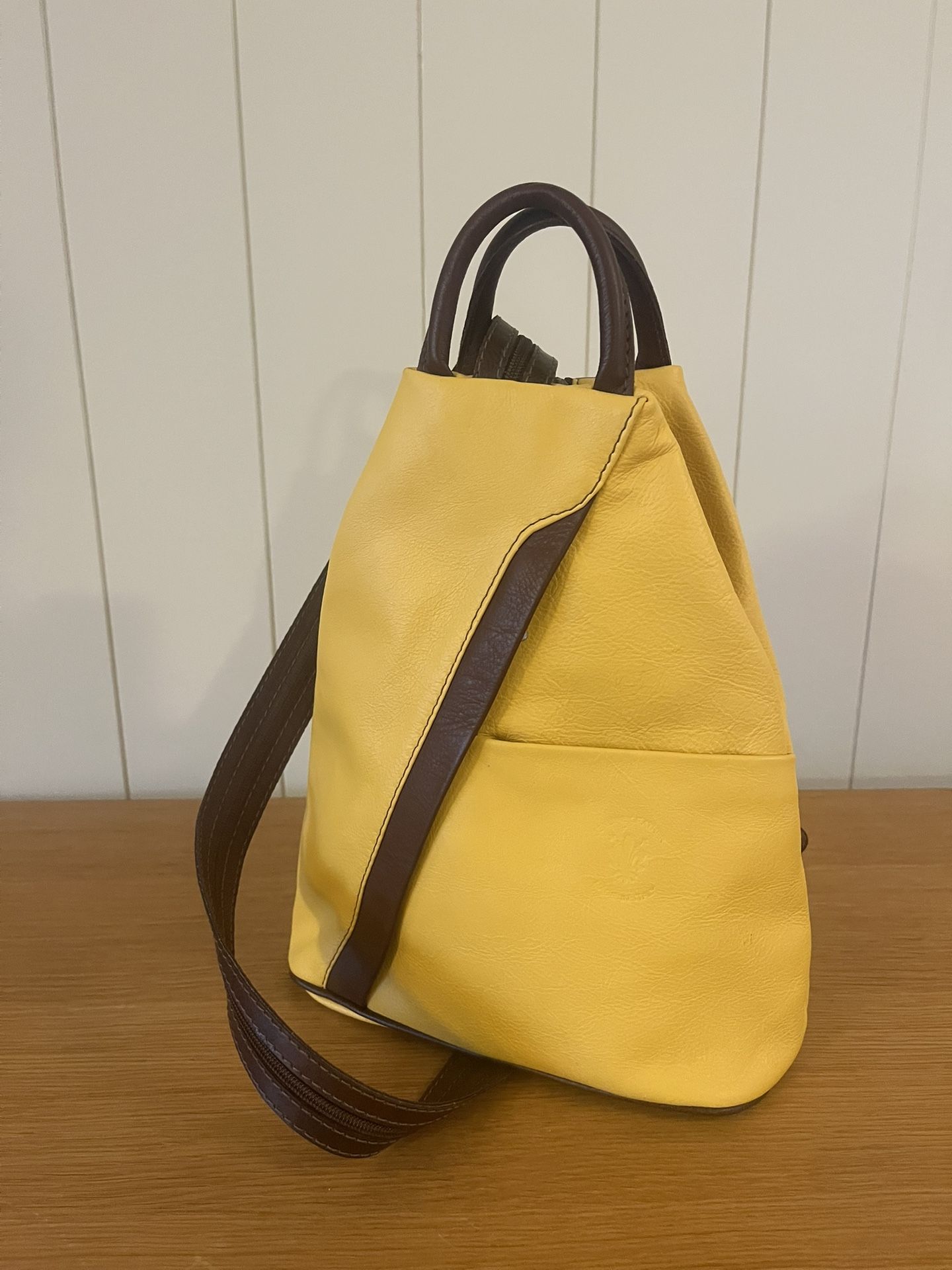 Leather Purse Backpack