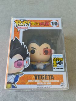 Funko Pop Dragon Ball Z Vegeta #10 SDCC 2015 Exclusive