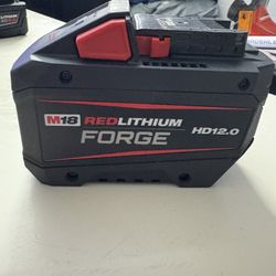 Milwaukee M18 12.0 Forge Battery 