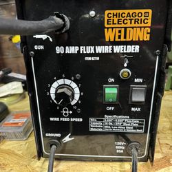 Chicago Electric 90 Amp 120 Volt Flux Wire Welder