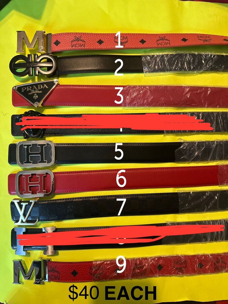 DESIGNER BELTS