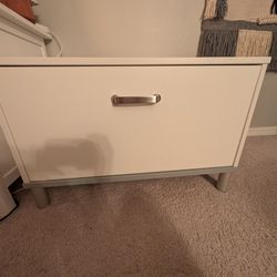 White File Cabinet
