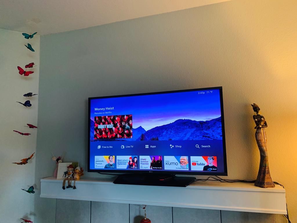 LG 40 inch tv screen with hdmi ports( not smart tv)