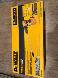 Dewalt 1000psi Portable Pressure washer
