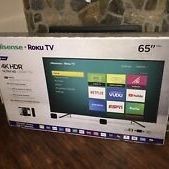 65" Inch Hisense Smart Roku UHDTV 4K 