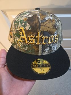 Houston Astros New Era 59Fifty Fitted Hat 7 5/8