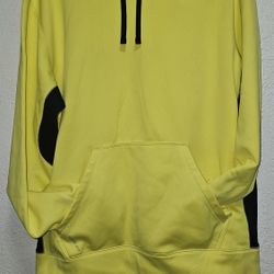 Nike Therma Fit Men’s Hoodie Size Large Bright Yellow & Black
Pre-owned  like new 