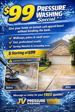 Pressure wash