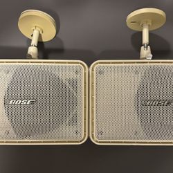 Vintage BOSE Model 101 Music Monitor Speakers