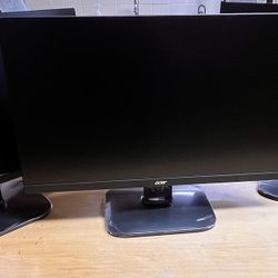 3 Acer 27” Monitors