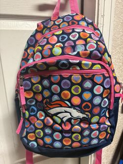 Girl Denver Bronco Backpack 