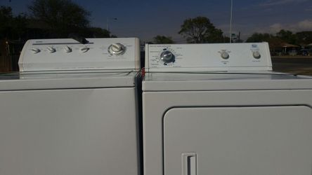 Washer and dryer