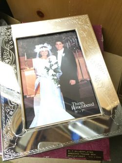 Silver Wedding frame