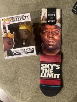 Notorious BIG Funko And stance  socks