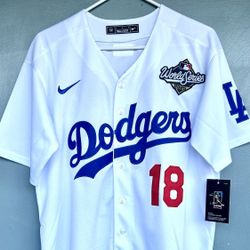 Dodgers Yamamoto World Series Jersey XXL