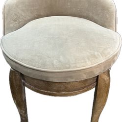 Swivel Low Back Vanity Chair 
